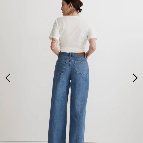 NWT Madewell Superwide leg jeans - Picture 3 of 6